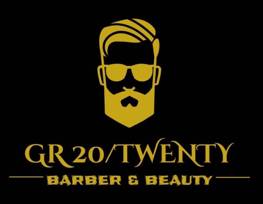 GR 20/Twenty Barber & Beauty logo